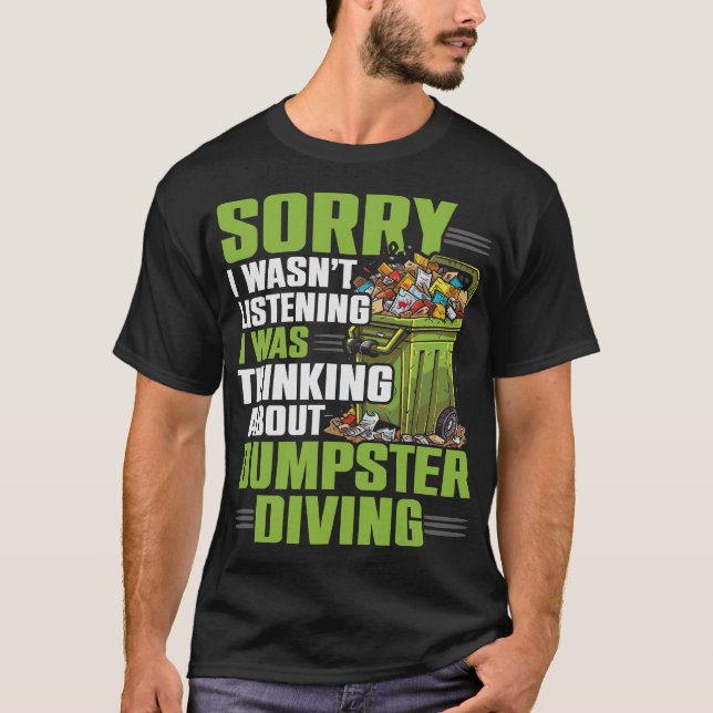 S2 Dumpster Diving (126) T Shirt (Framsida)