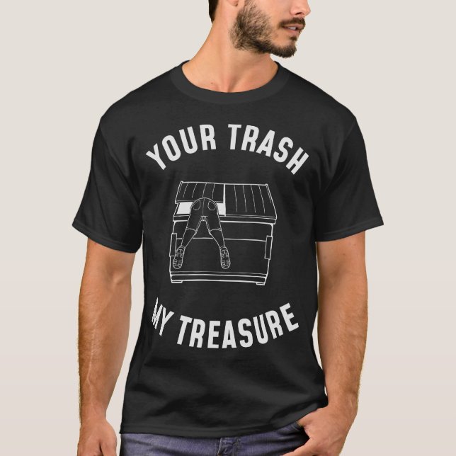 S2 Dumpster Diving (12) T Shirt (Framsida)