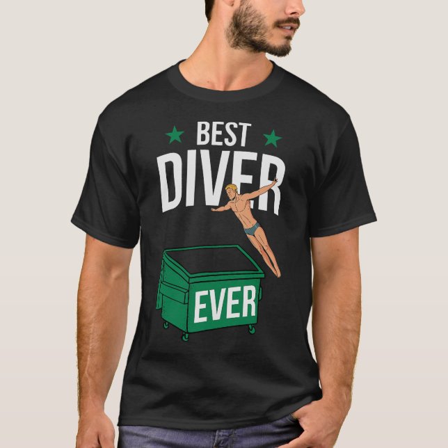S2 Dumpster Diving (133) T Shirt (Framsida)