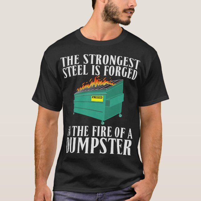 S2 Dumpster Diving (21) T Shirt (Framsida)