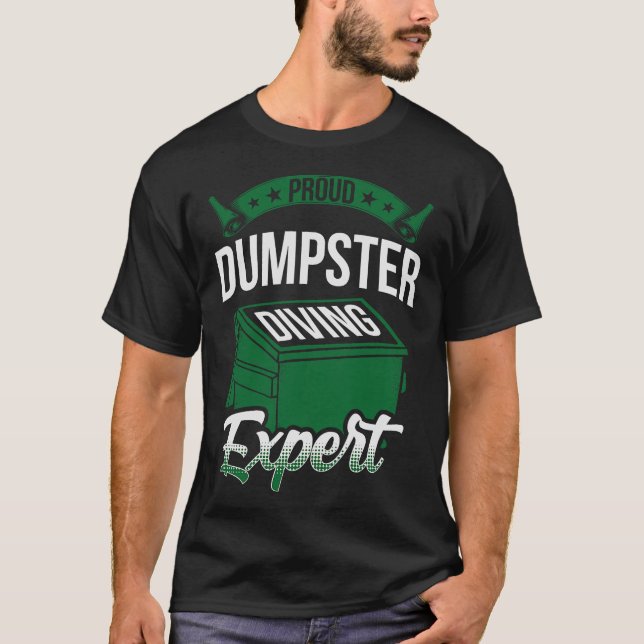 S2 Dumpster Diving (27) T Shirt (Framsida)