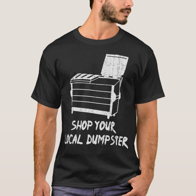 S2 Dumpster Diving (31) T Shirt (Framsida)