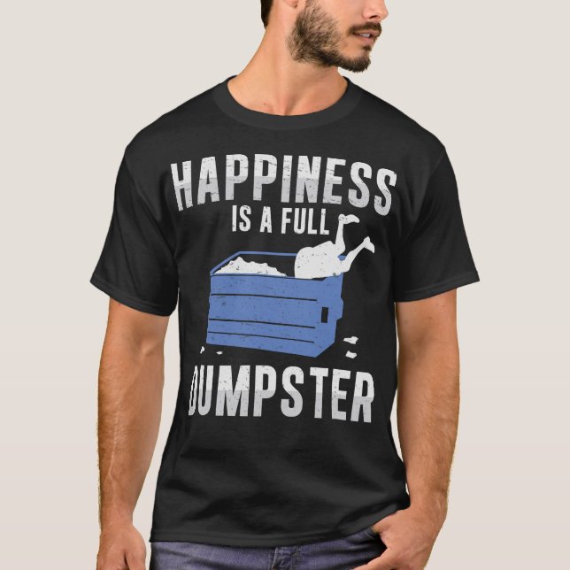 S2 Dumpster Diving (43) T Shirt (Framsida)