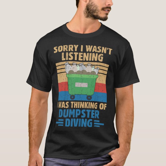 S2 Dumpster Diving (56) T Shirt (Framsida)