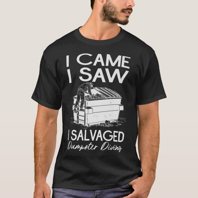 S2 Dumpster Diving (69) T Shirt (Framsida)