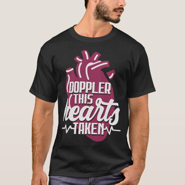 S2 Ekokardiografi Ekokardiograf (29) T Shirt (Framsida)