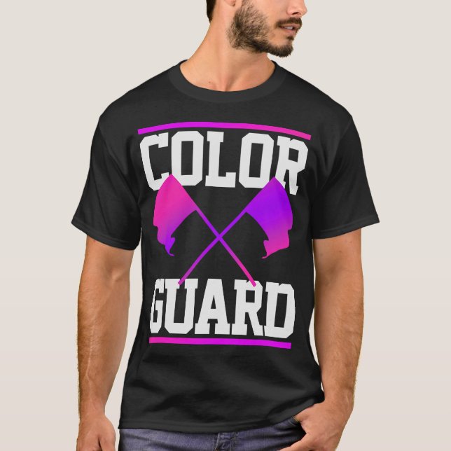 S2 Färg Guard Colorguard (59) T Shirt (Framsida)