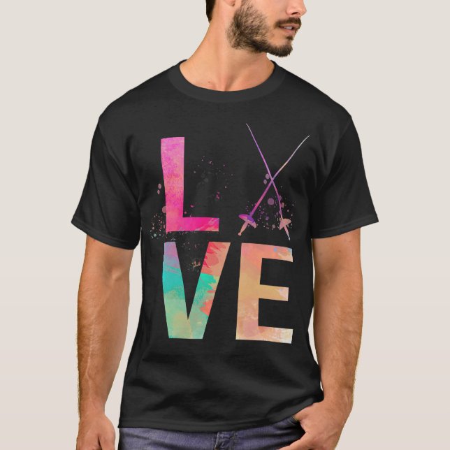 S2 Fencer (167) T Shirt (Framsida)