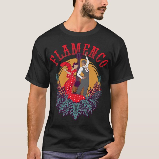 S2 Flamenco (55) T Shirt (Framsida)