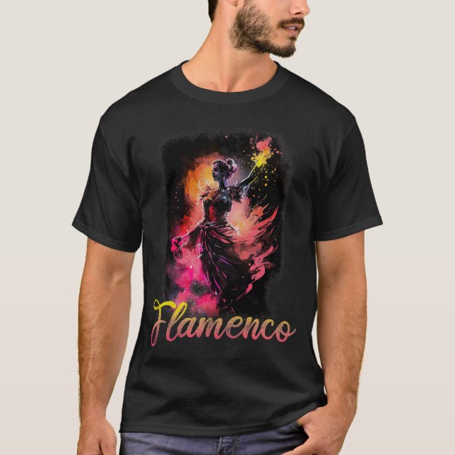 S2 Flamenco (56) T Shirt (Framsida)