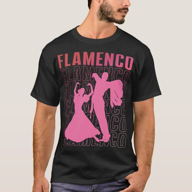 S2 Flamenco (58) T Shirt (Framsida)