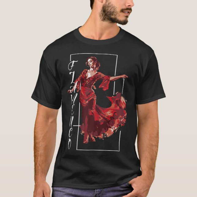 S2 Flamenco (59) T Shirt (Framsida)