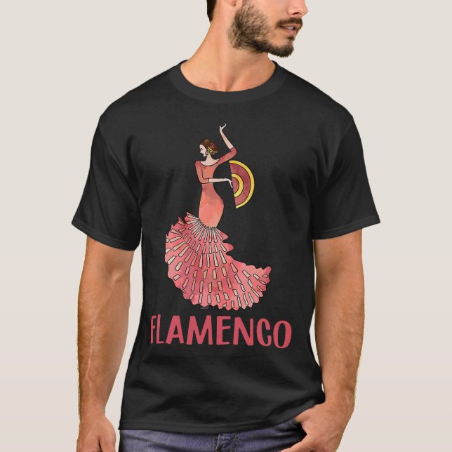 S2 Flamenco (74) T Shirt (Framsida)
