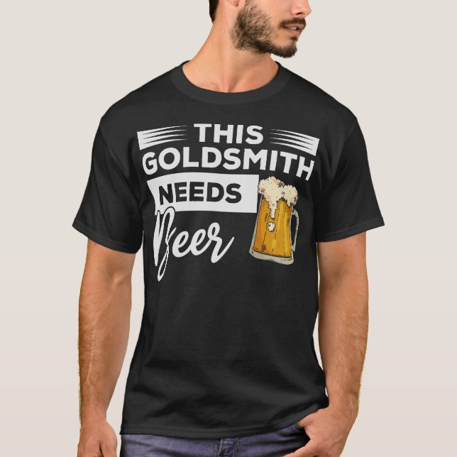 S2 Goldsmithing Goldsmith (2) T Shirt (Framsida)