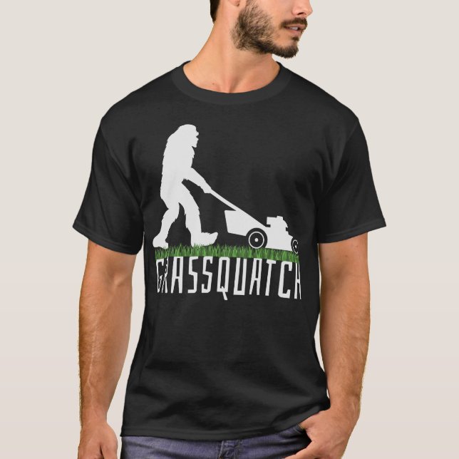 S2 Gräsmaskin Gräsmatta Gräsklippare (11) T Shirt (Framsida)