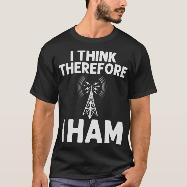 S2 Ham Radio Amateur Radio (53) T Shirt (Framsida)