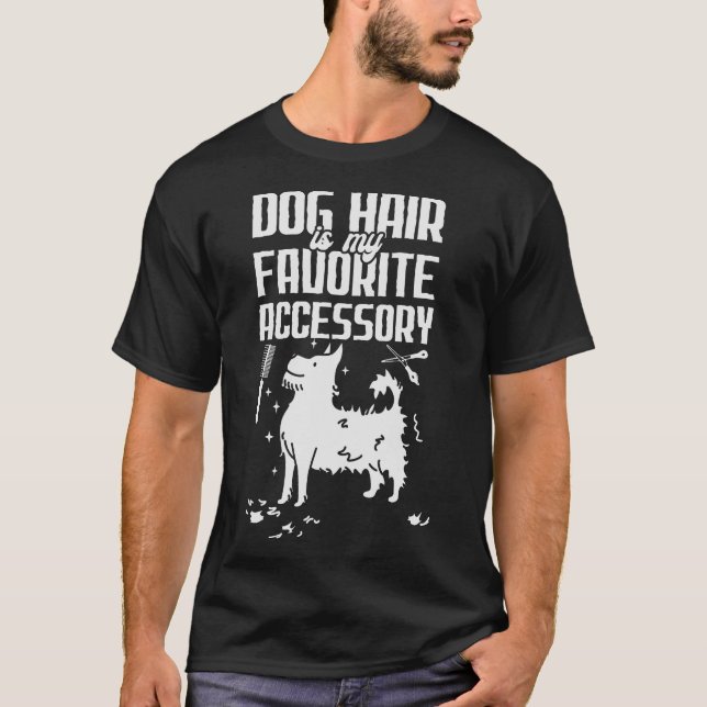 S2 Hund Grooming Hund Groomer (134) T Shirt (Framsida)
