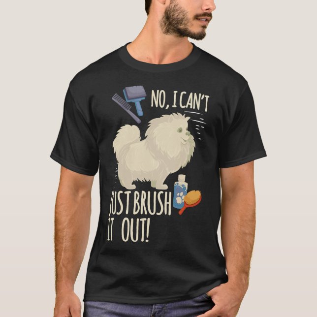 S2 Hund Grooming Hund Groomer (41) T Shirt (Framsida)