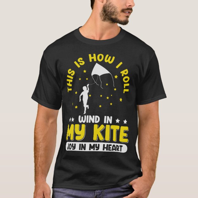 S2 Kite Flies Fly Kites (44) T Shirt (Framsida)