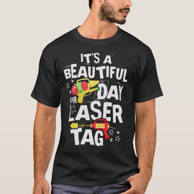 S2 Laser Tag (54) T Shirt (Framsida)