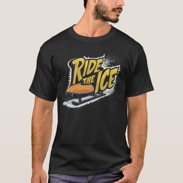 S2 Luge Luger (24) T Shirt (Framsida)