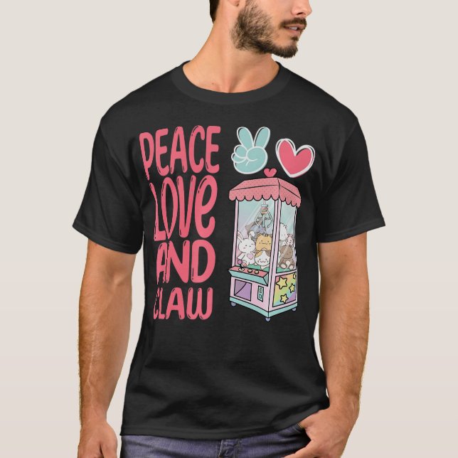 S2 Maskin Crane Arcade Plush Grabber i Klo (46) T Shirt (Framsida)