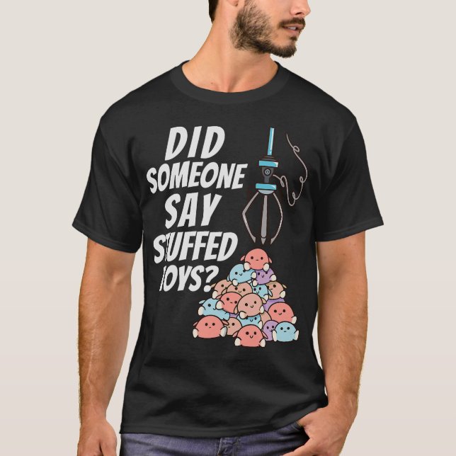 S2 Maskin Crane Arcade Plush Grabber i Klo (61) T Shirt (Framsida)