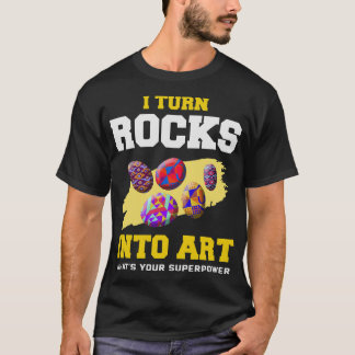 S2 Rock Painting Paint Rocks (97) T Shirt