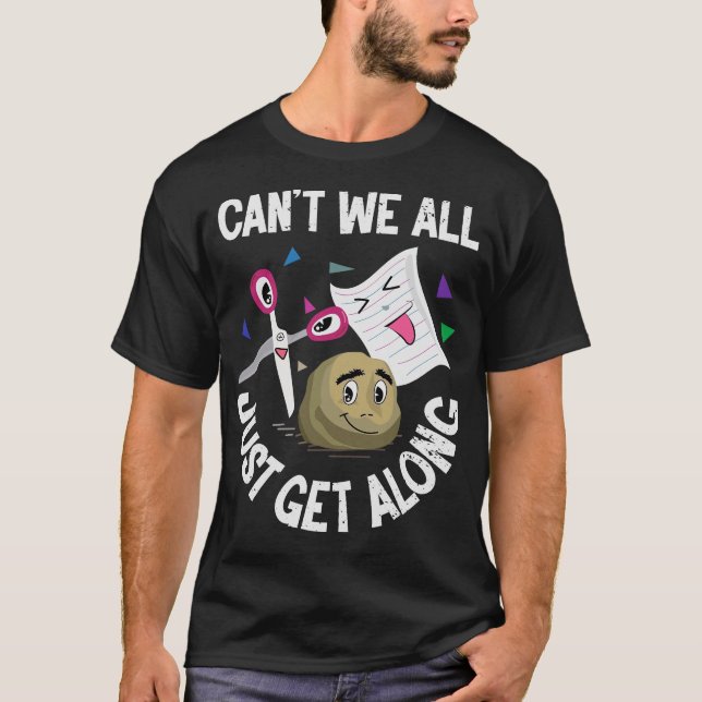 S2 Rock Paper Scissors (13) T Shirt (Framsida)
