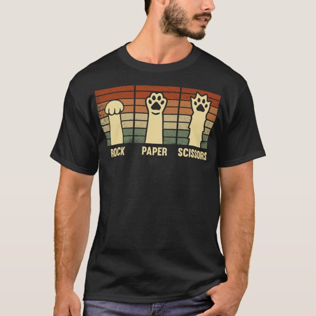 S2 Rock Paper Scissors (18) T Shirt (Framsida)