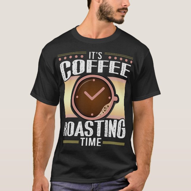 S2 Rostning av kaffe (12) T Shirt (Framsida)