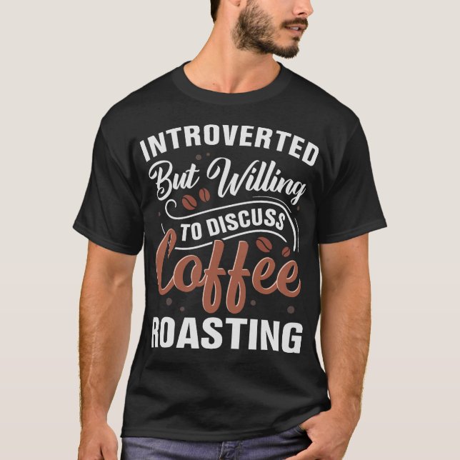 S2 Rostning av kaffe (24) T Shirt (Framsida)