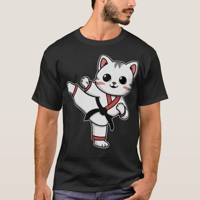 S2 Taekwondo Tae Kwon Do Taekwon-Do (2) T Shirt (Framsida)