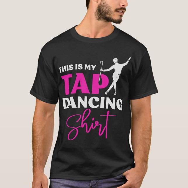 S2 Tap Dance Tap Dancing Tap Dancer (62) T Shirt (Framsida)