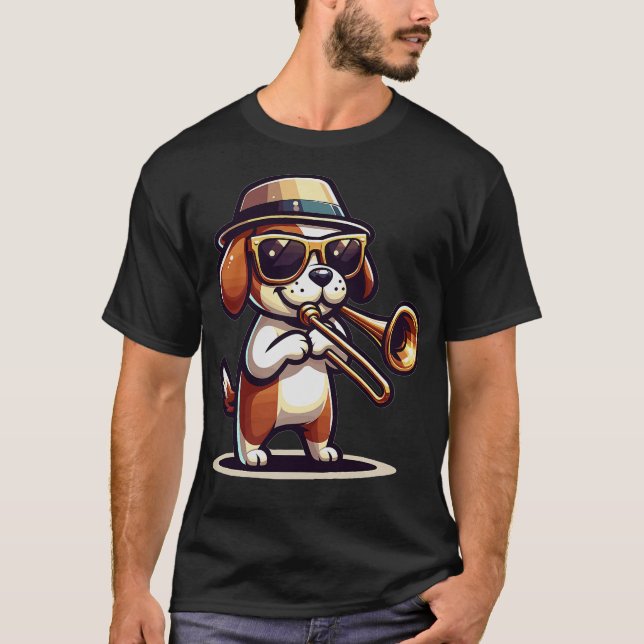 S2 Trombon Trombonist (67) T Shirt (Framsida)