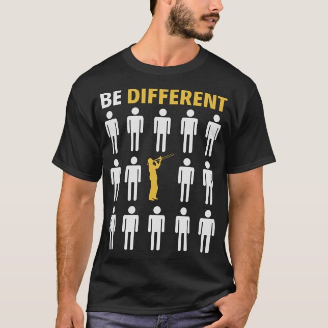 S2 Trombon Trombonist (70) T Shirt (Framsida)