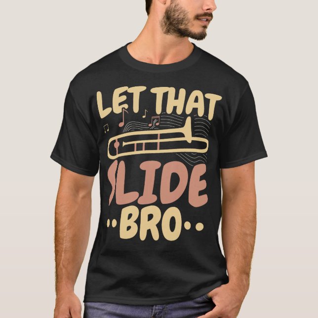 S2 Trombon Trombonist (78) T Shirt (Framsida)