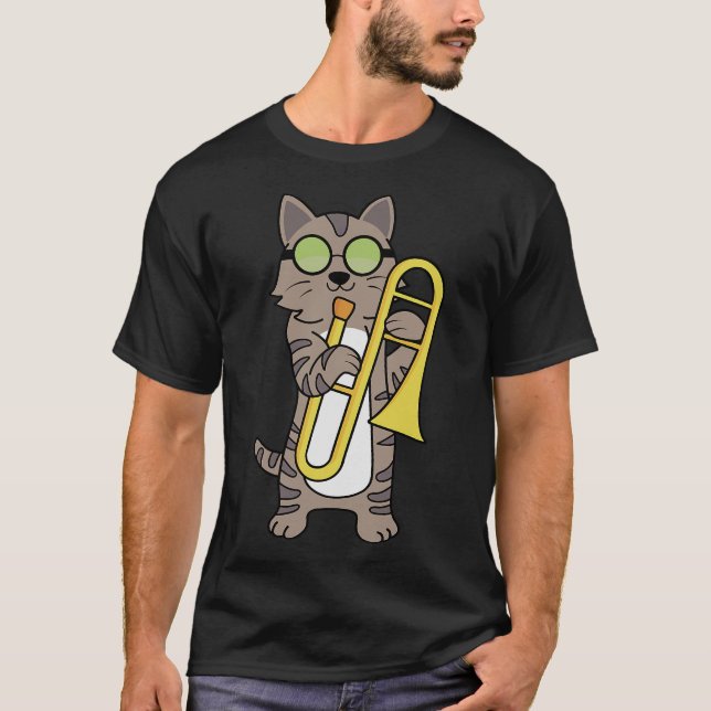 S2 Trombon Trombonist (85) T Shirt (Framsida)