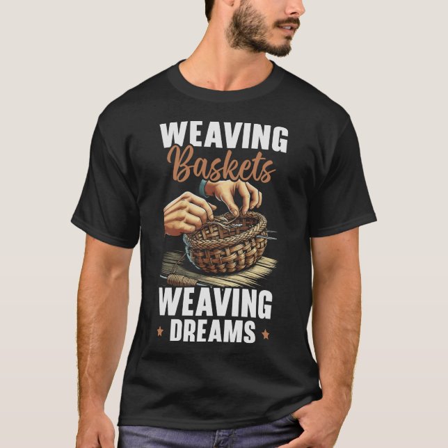 S2 Weave Weaver Basket (48) T Shirt (Framsida)