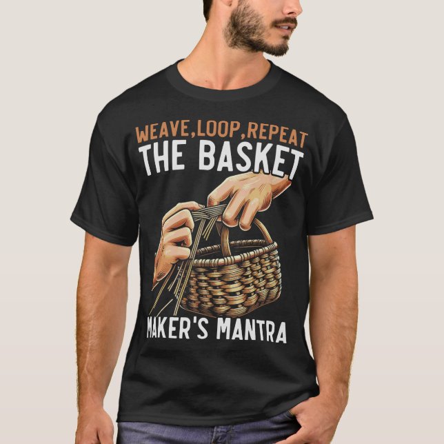 S2 Weave Weaver Basket (63) T Shirt (Framsida)