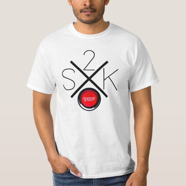 S2K__ Engine Start Tee Shirt (Framsida)