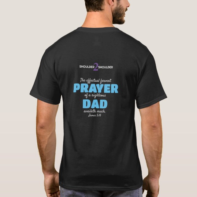 S2S-återtagande - Pappa mörk T-Shirt (Baksida)