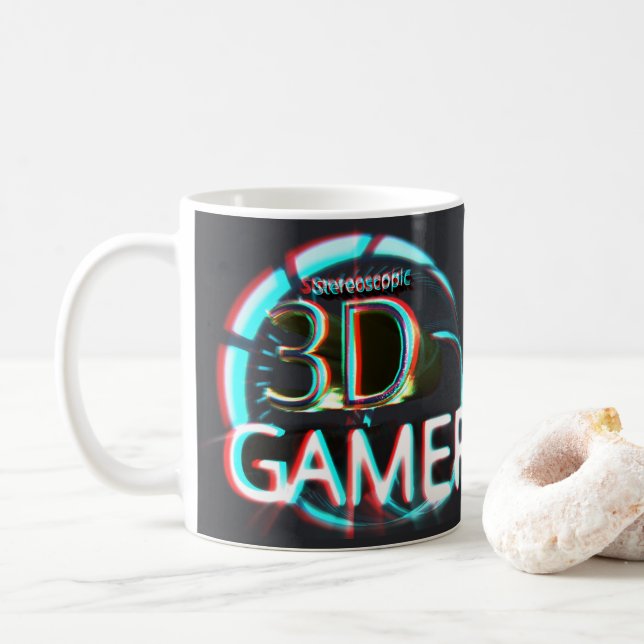 S3D Gamer Kaffemugg (Med munk)