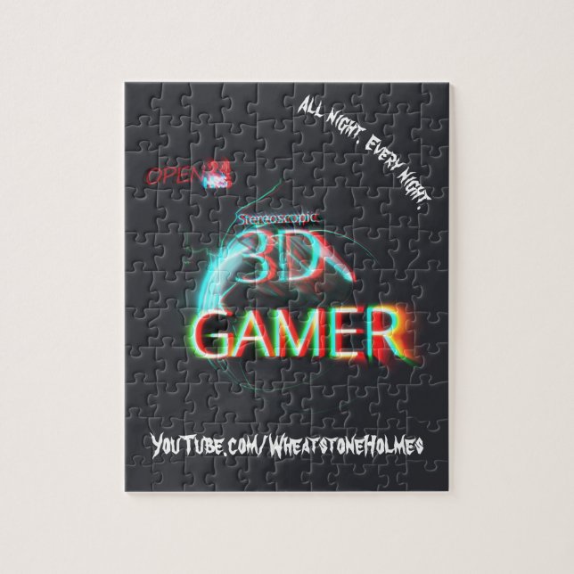S3D Gamer "Metall Edition" Pussel (Vertikal)