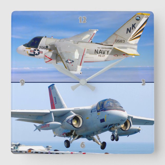 S-3 VIKING FYRKANTIG KLOCKA (Framsida)