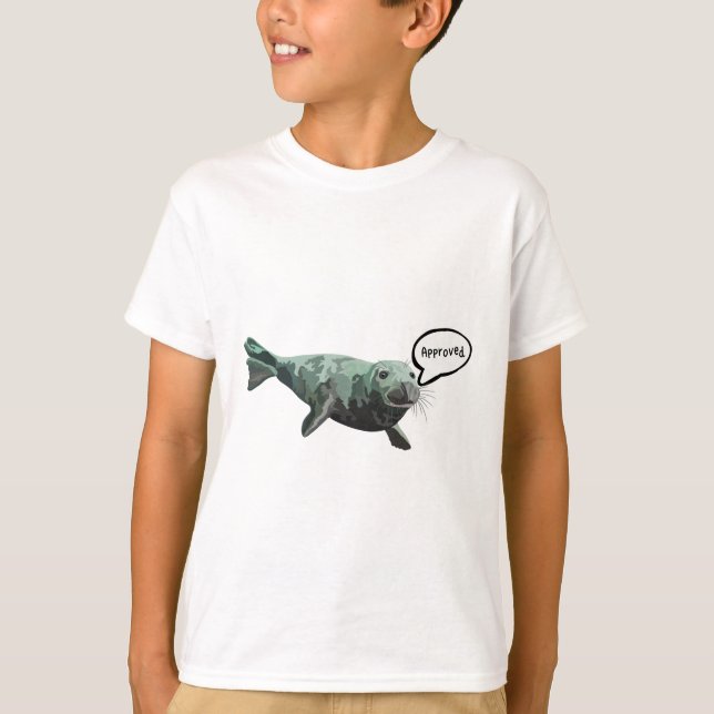 S är för försegling t shirt (Framsida)