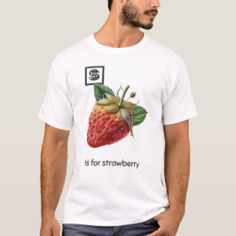 S är för jordgubbsbär T-Shirt