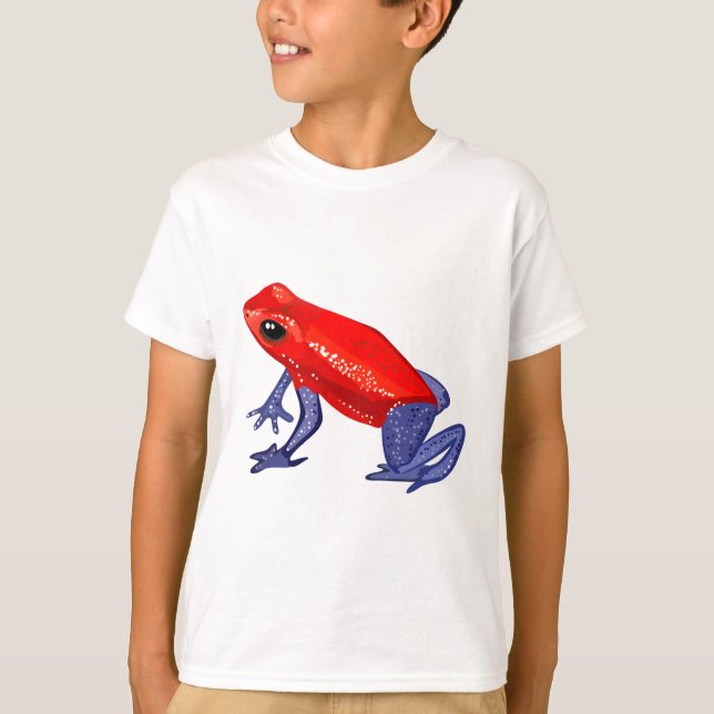 S är för jordgubbsdammart Frog T Shirt (Framsida)