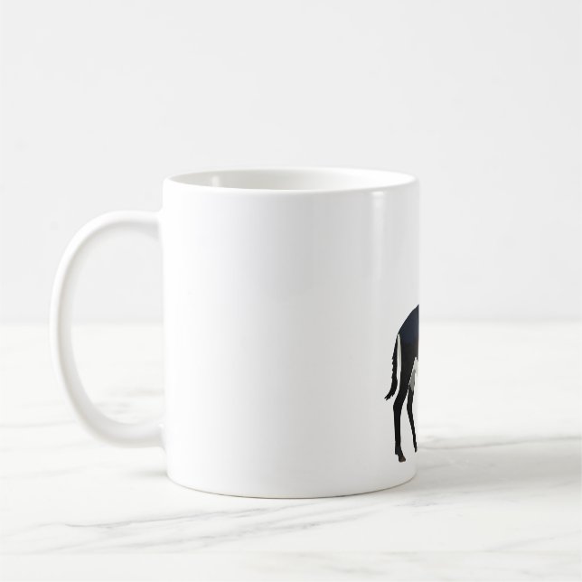 S är för Sable Antelope Kaffemugg (Vänster)