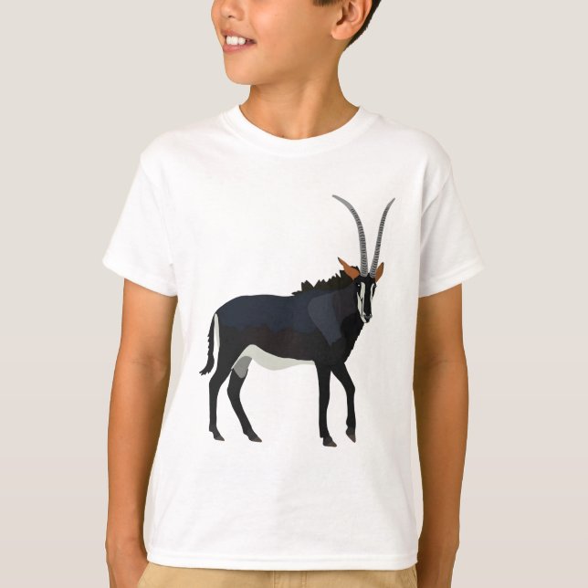 S är för Sable Antelope T Shirt (Framsida)